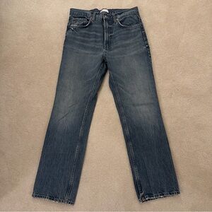 NWOT Zara High Rise Straight Regular Length Jeans
